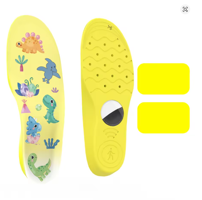 SafeStep Airtag Insole – Secure Tracker Holder for Kids & Seniors